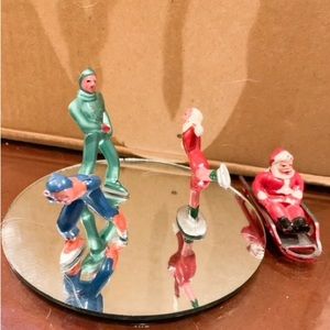 Antique Christmas figures